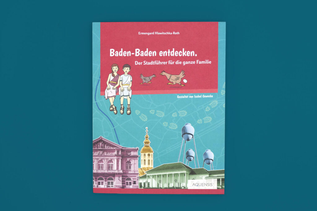 Familienstadtführer "Baden-Baden entdecken!", Titelseite