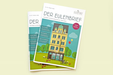 "Der Eulenbrief", das Kundenmagazin der Buchhandlung Eulennest