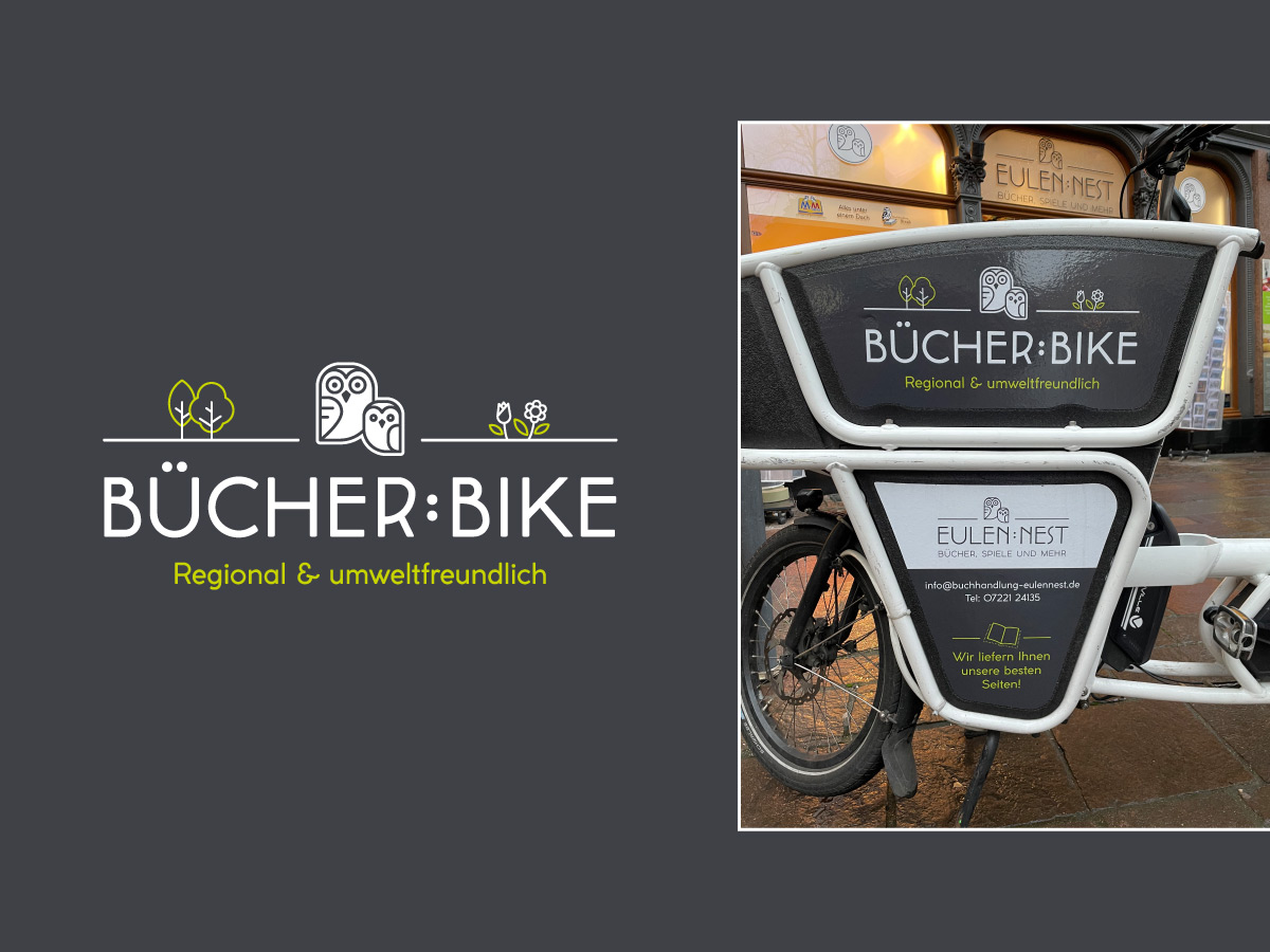 Illustrationen für Buchgenres Biografien, Historische Romane, Krimis und Fantasy vor Bücherregal – Design: Isabel Gewecke.